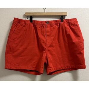 Chubbies Shorts The Red Pushes Flannel Lined 5.5" Inseam, XXXL, Men's